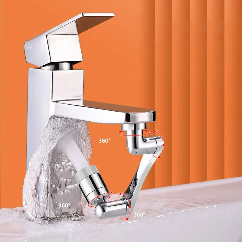 Tête de robinet orientable 1080°