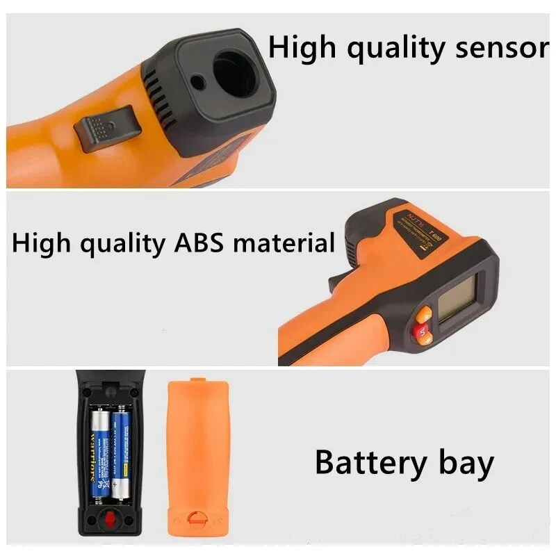 Thermomètre laser de cuisine
