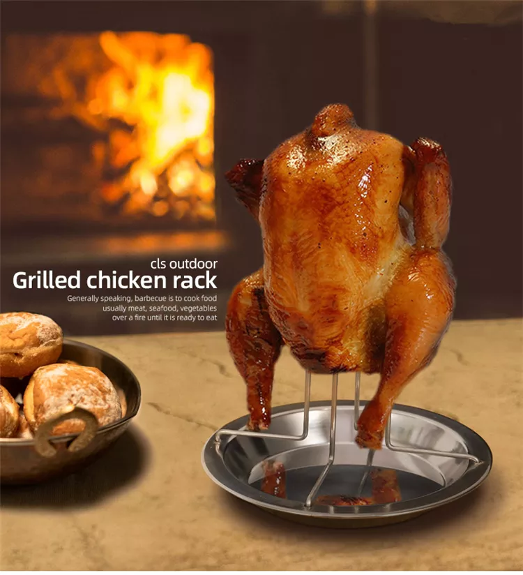 Support à poulet rôti 360°